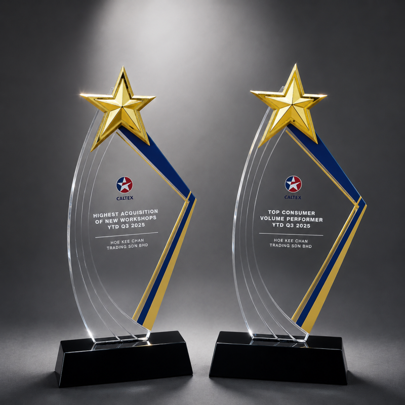 Award from Chevron Group for Caltex Brand Consumer Lubricant Highest Volume Sales in 2025