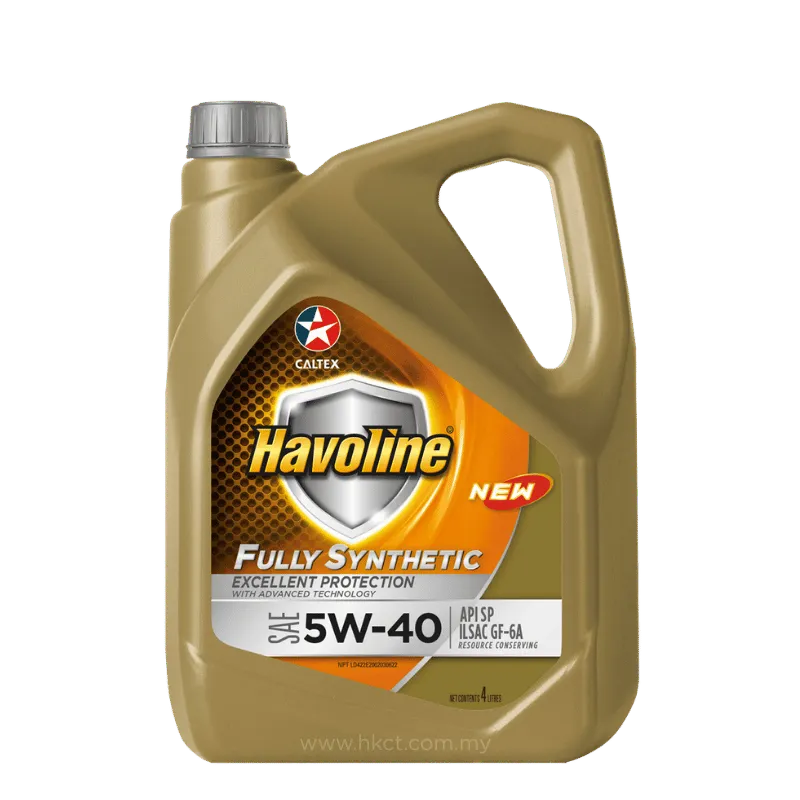 Caltex-Havoline-Fully-Synthetic-SAE-5W-40-API-SP Caltex Havoline Fully Synthetic Syn 5W40 Sp Vp - Image 1