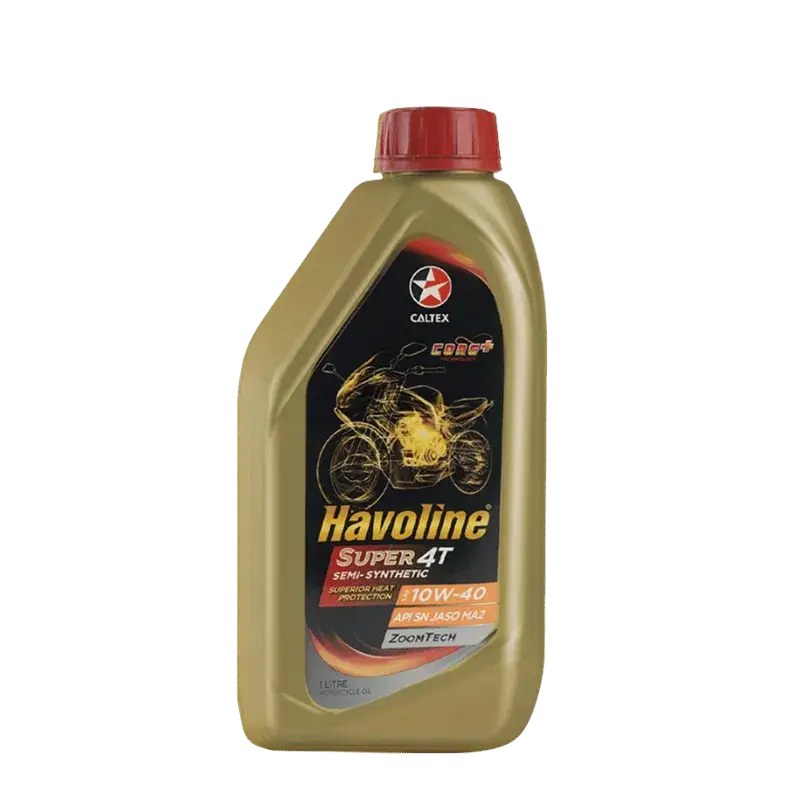 Caltex-Havoline-Super-4t-semi-synthetic-sae-10w-40 Caltex Havoline Semi Synthetic Super 4T 10W40 Sn - Image 1