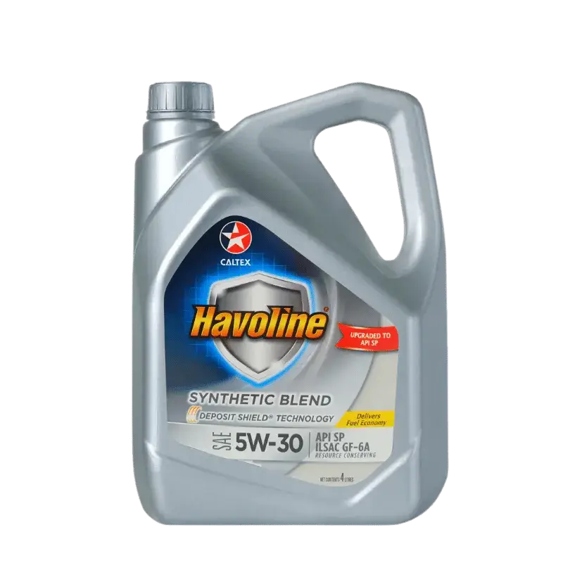 Caltex-Havoline-Synthetic-Blend-SAE-5W-30 Caltex Havoline Synthetic Blend Sae 5W30 Sp - Image 1